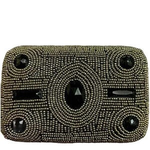 BEBE STONE AND BEADED EVENING CLUTCH OR CROSS BODY OR SHOULDER/CROSSBODY BAG
